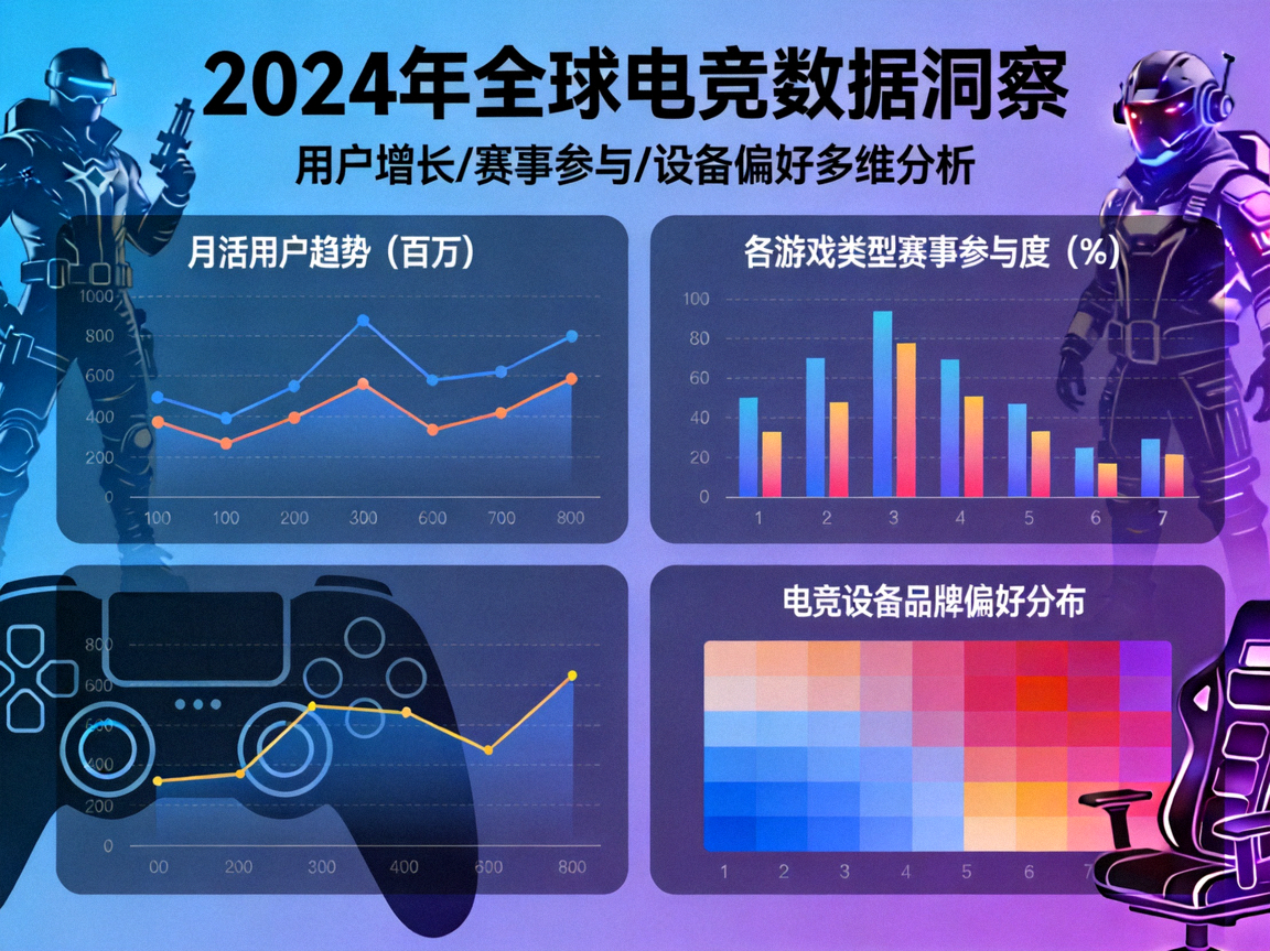 数字化电竞数据分析图表